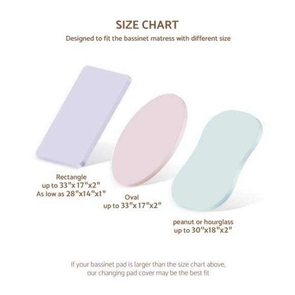 Muslin Bassinet Sheet for Baby Girl Boy,Stylish Boho Cotton Fitted for Hourglass - Picture 4 of 7